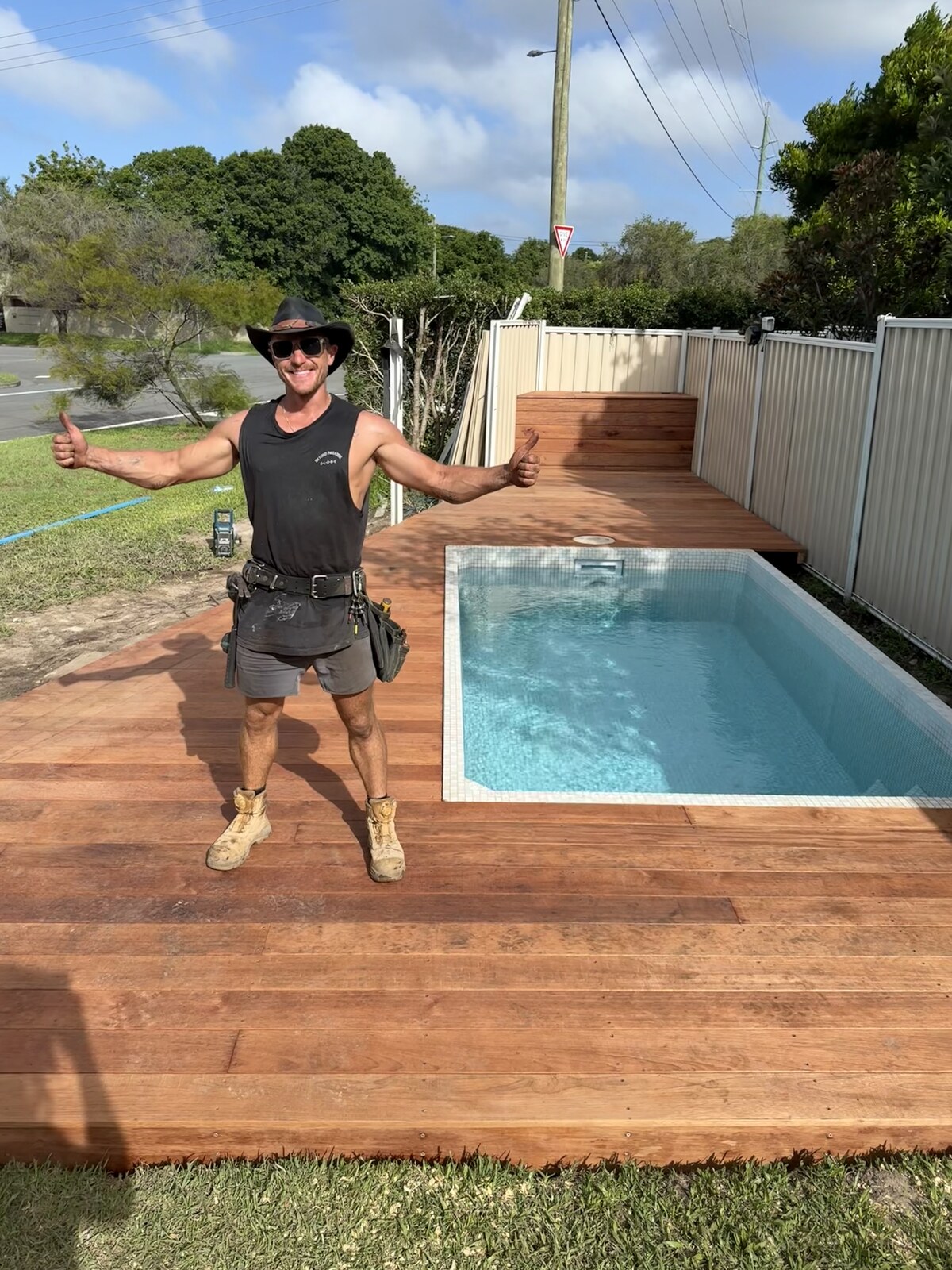 Deck construction detail